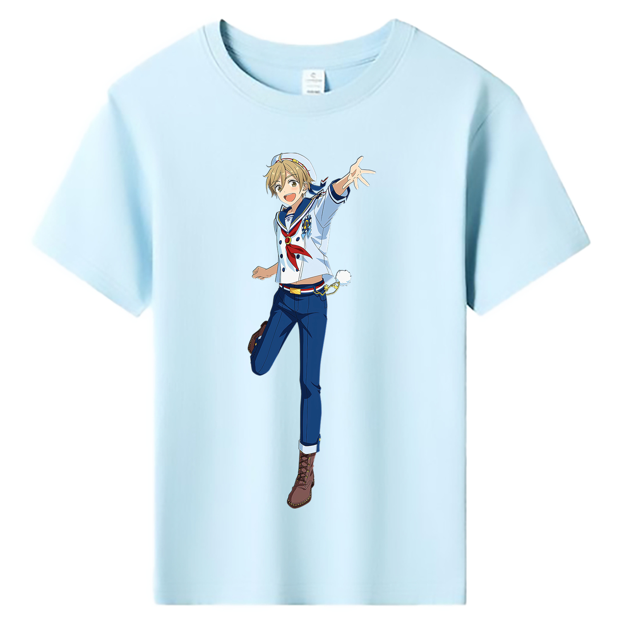 （画像用） あんさんぶるスターズ! Ensemble Stars 綿100％キッズTシャツ（フロントプリント）